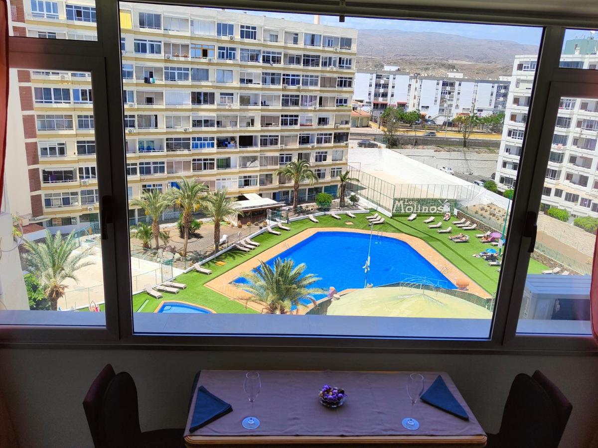 Residencial Los Molinos Con Piscina, Tv Internacional Y Wifi Playa del Ingles  Luaran gambar